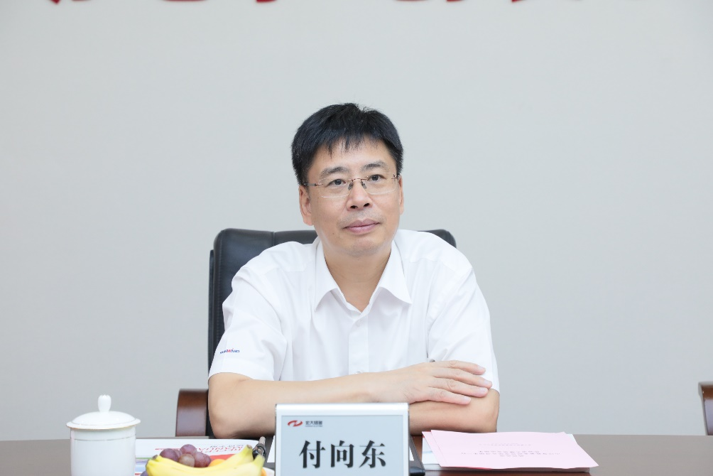 携手合作，共谋未来|山河智能董事长付向东一行拜访宏大爆破集团