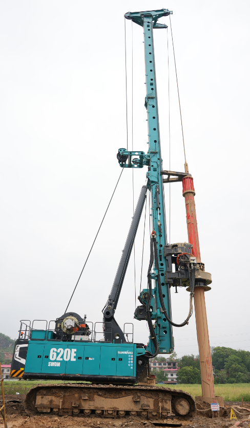 直击施工一线,山河智能增程式旋挖钻机实力助建国家重点工程